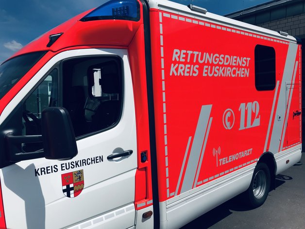 Rettungswagen des Kreises