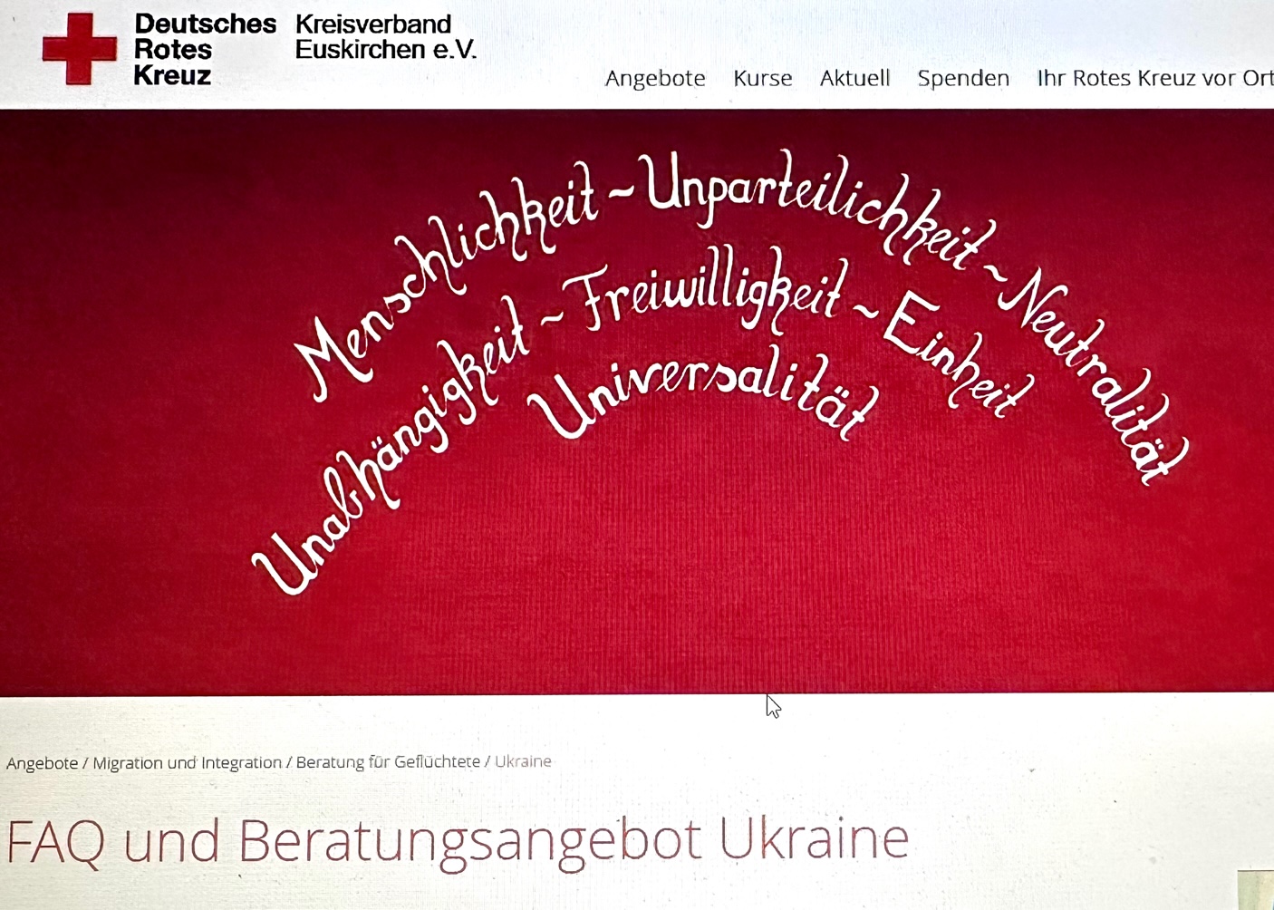 DRK Homepage